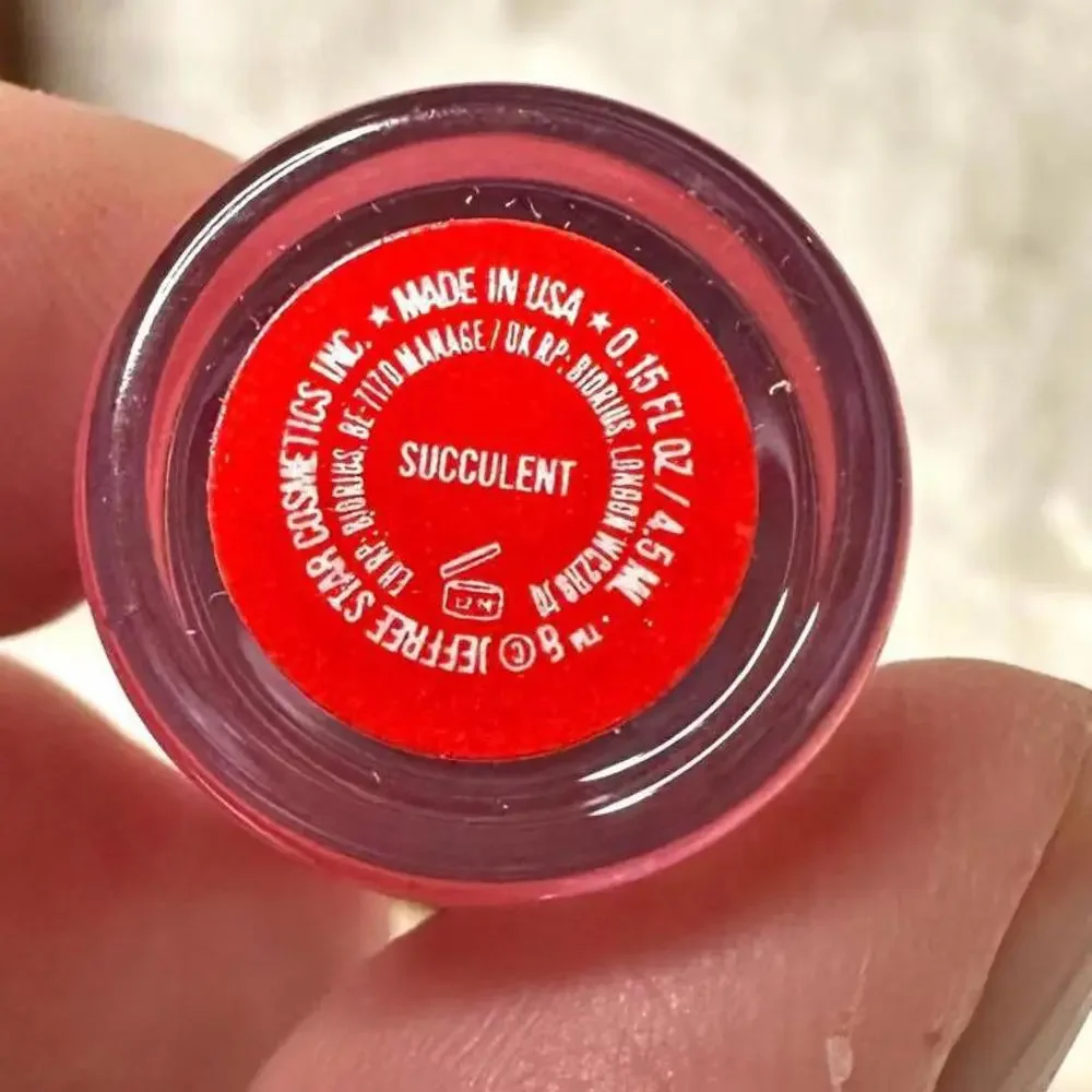 NIB Jeffree Star The Gloss Lip Gloss in Succulent Full Size 4.5ml